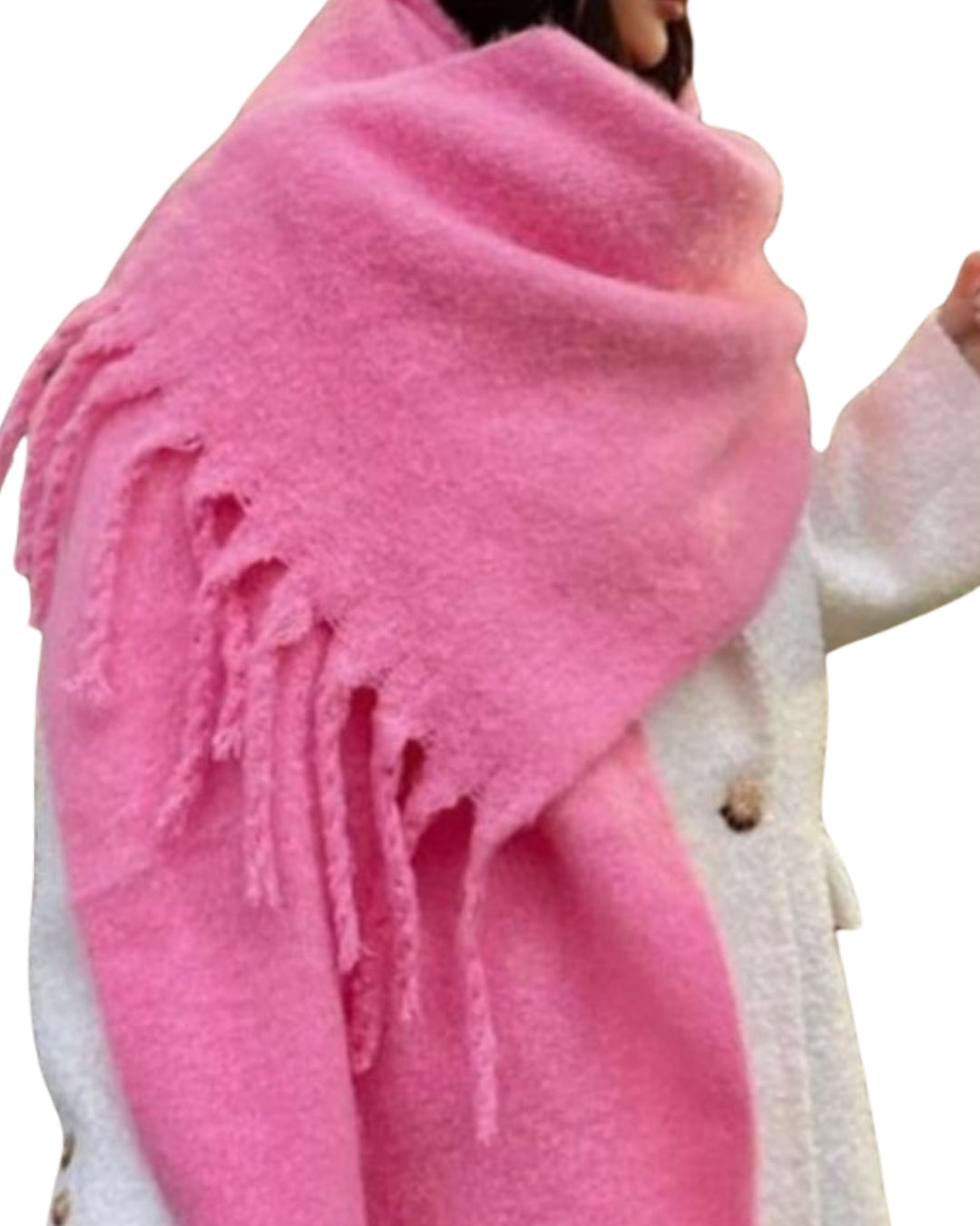 Babypink winter scarf