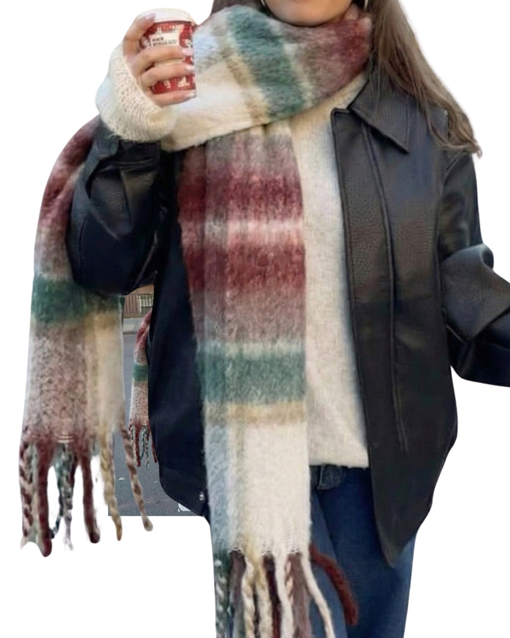 Christmas themed scarf