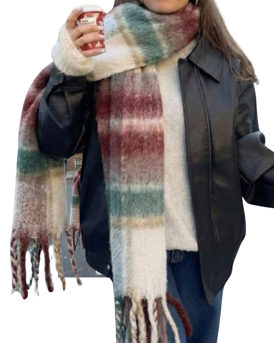 Christmas themed scarf