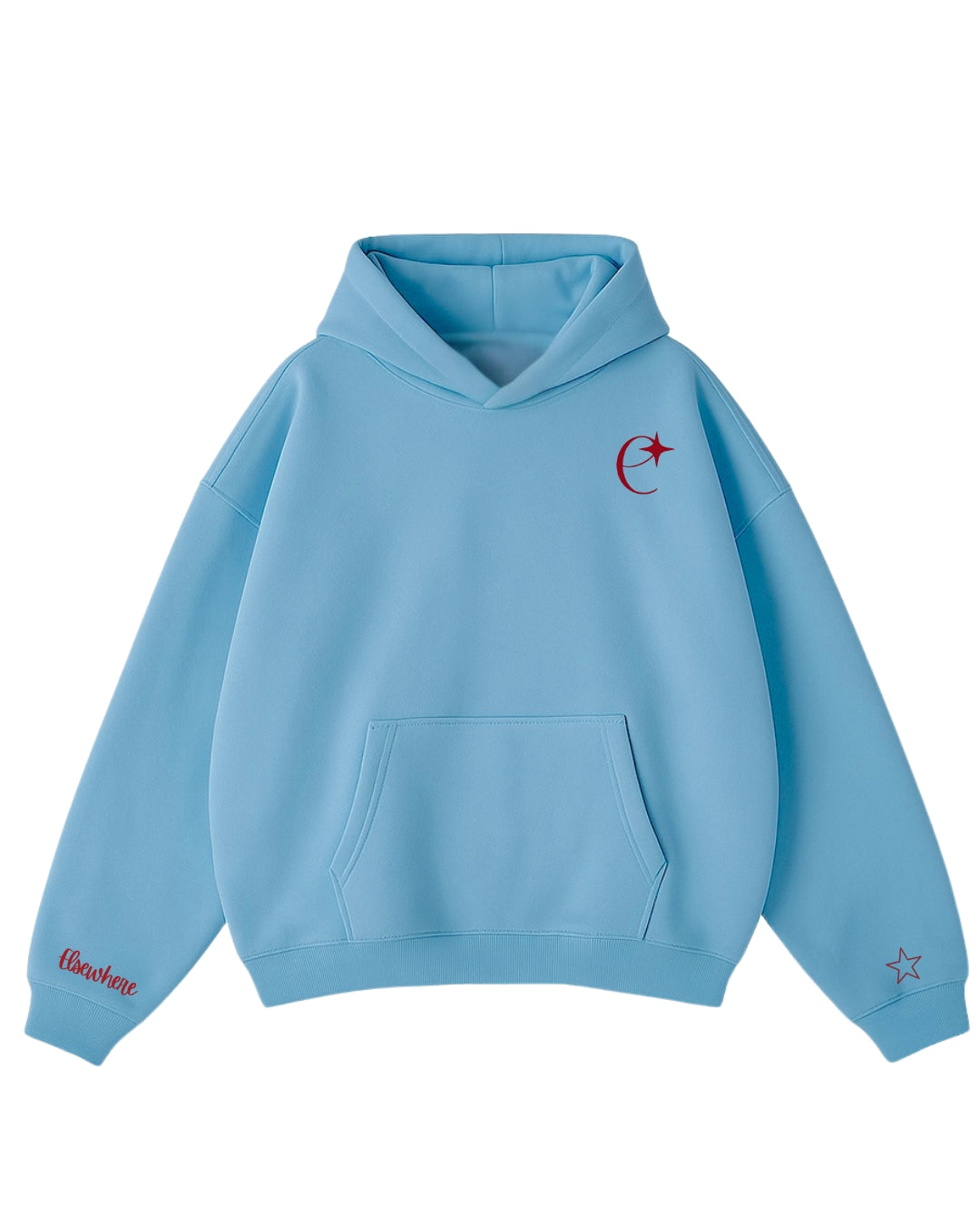 Favourite things-skyblue hoodie