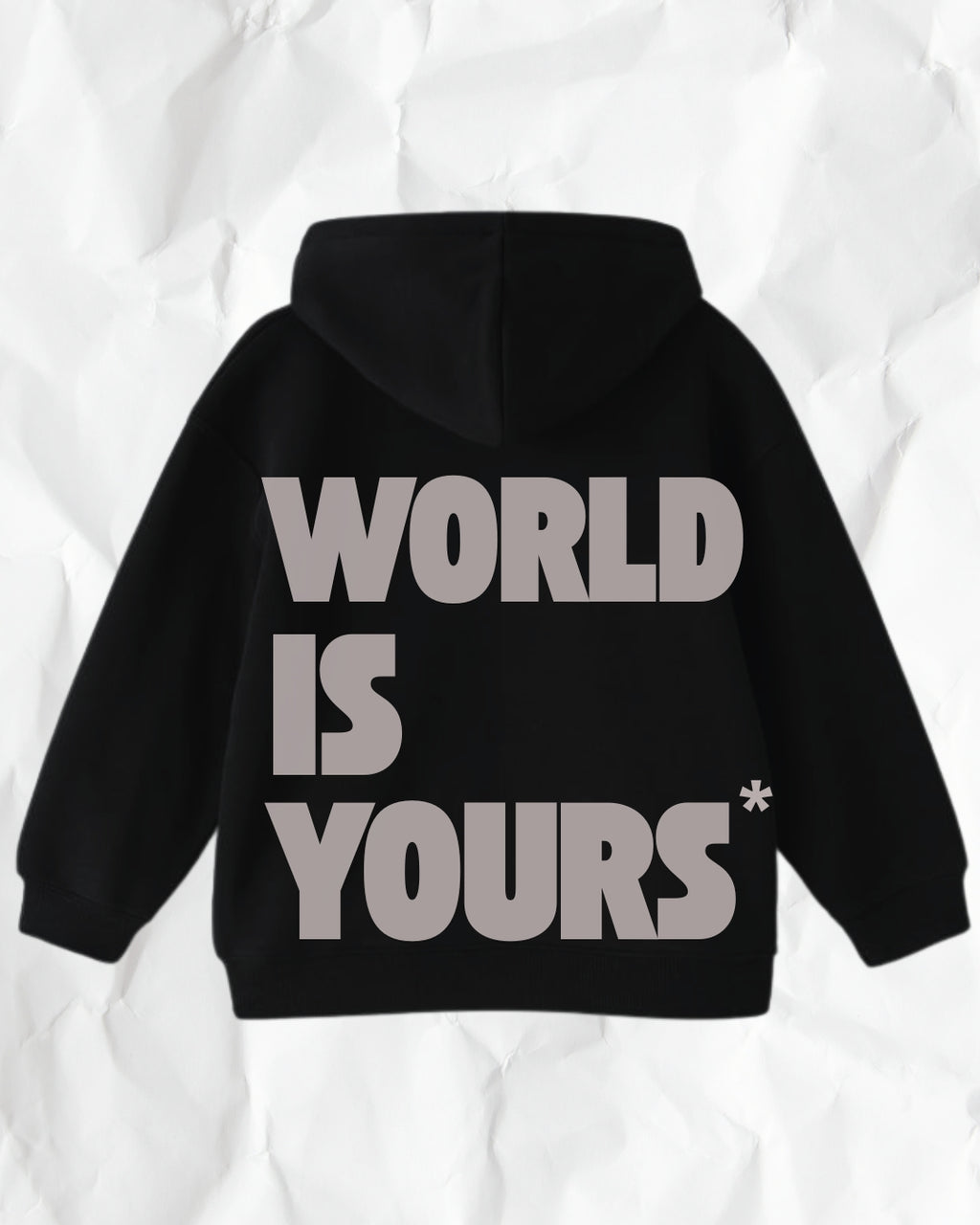 Dream Big(Grey)- Zipper hoodie