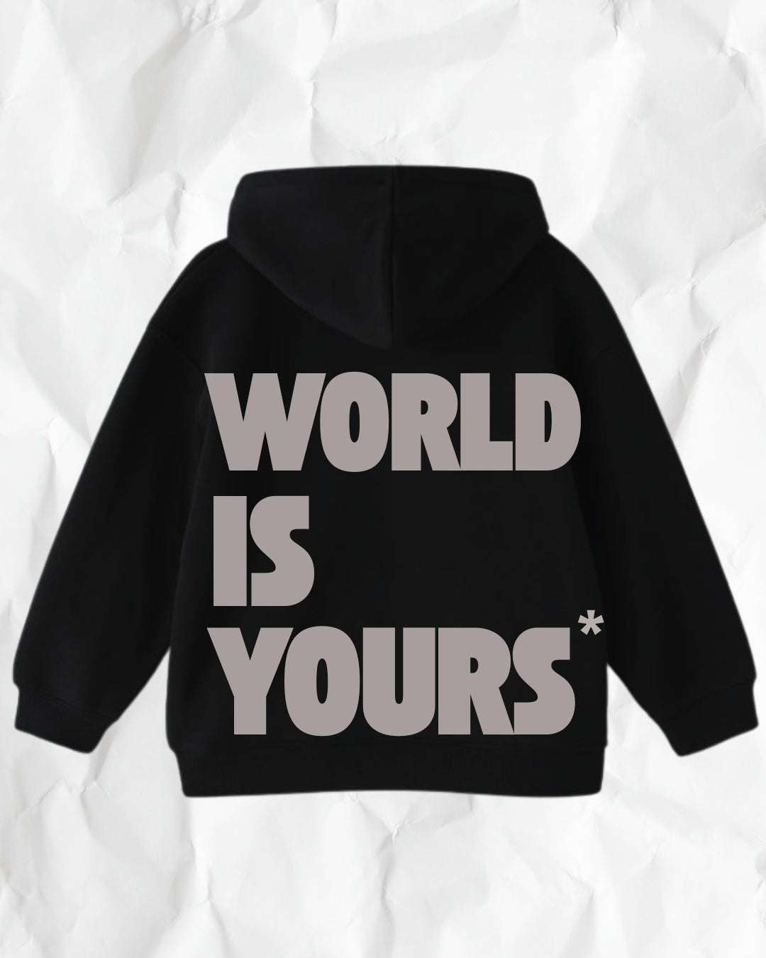 Dream Big(Grey)- Zipper hoodie