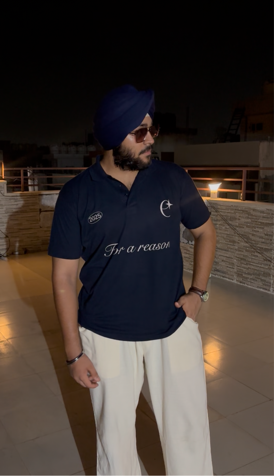 For a reason- Polo T-shirt