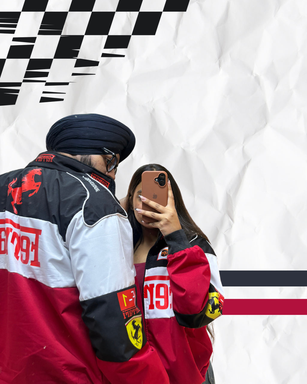 Ferrari Racing Jacket - UNISEX Vintage F1
Streetwear