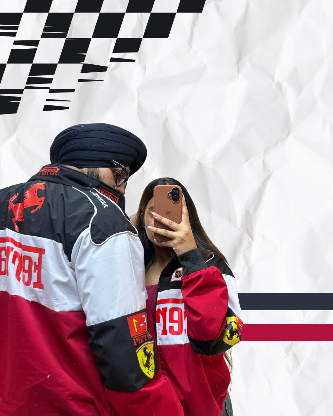 Ferrari Racing Jacket - UNISEX Vintage F1
Streetwear