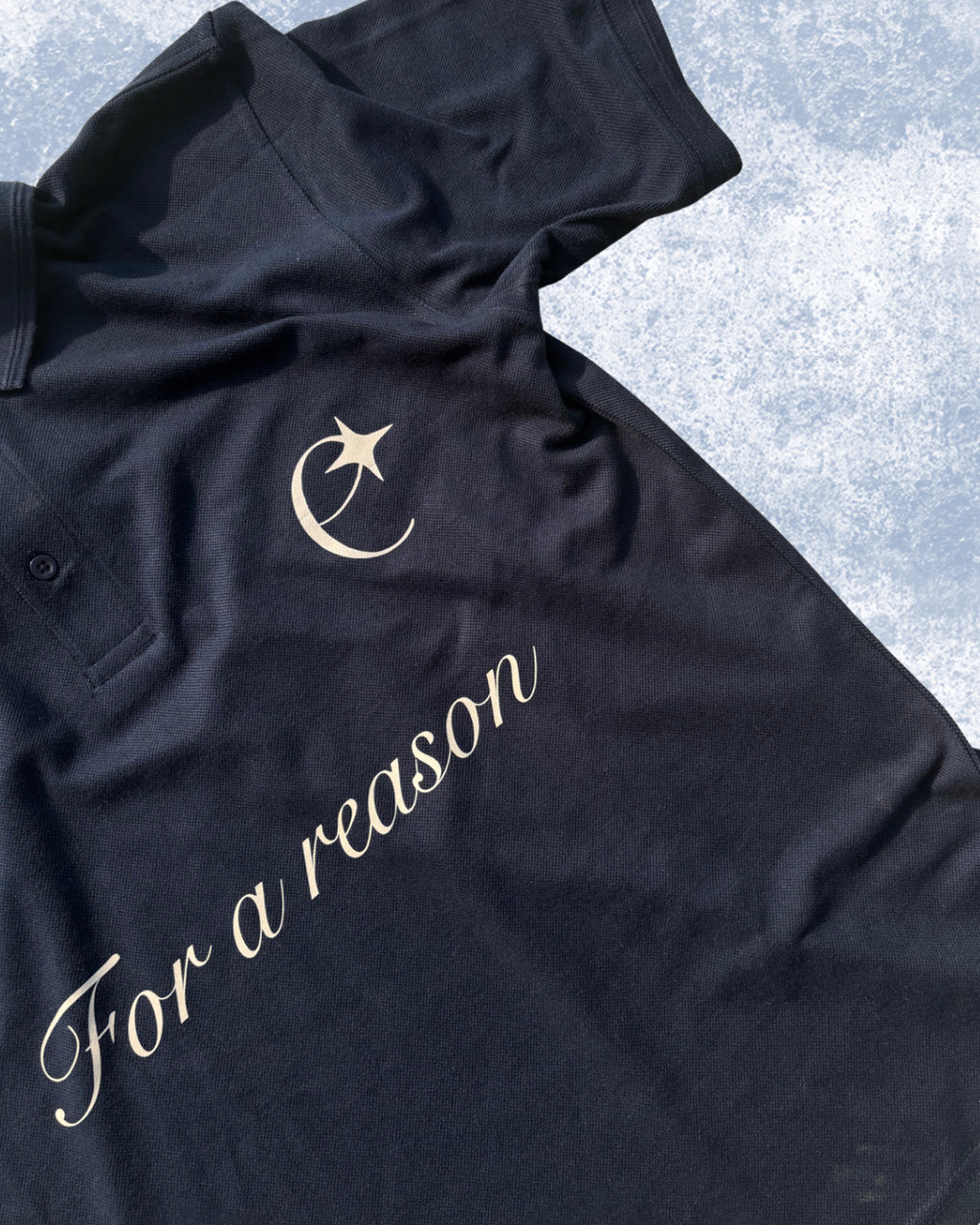 For a reason- Polo T-shirt