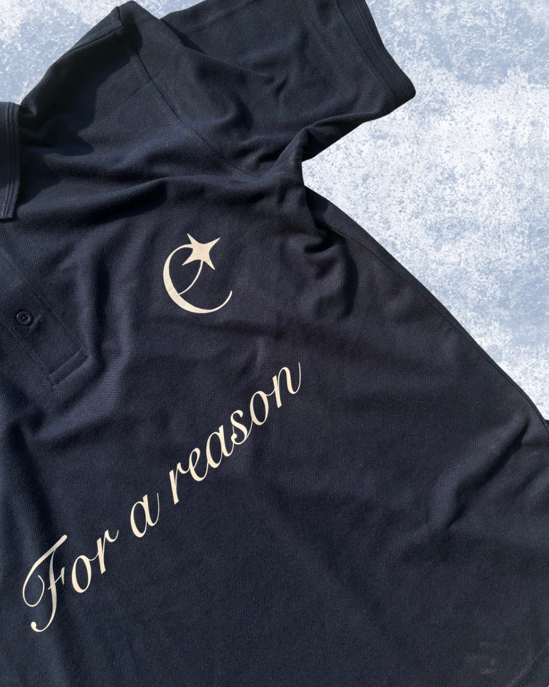 For a reason- Polo T-shirt