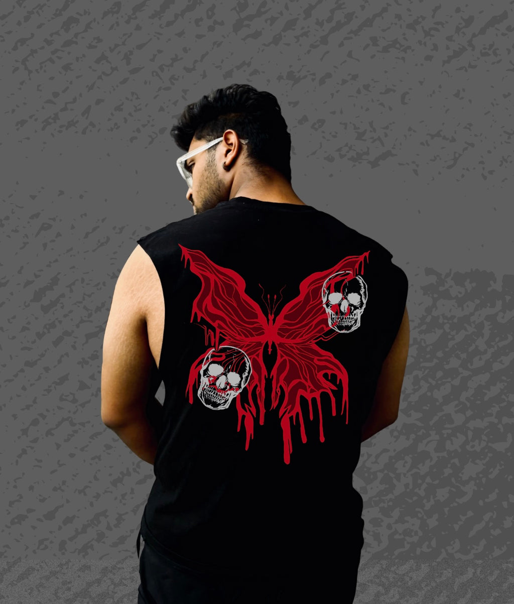 FEARLESS-Sleeveless gym tee