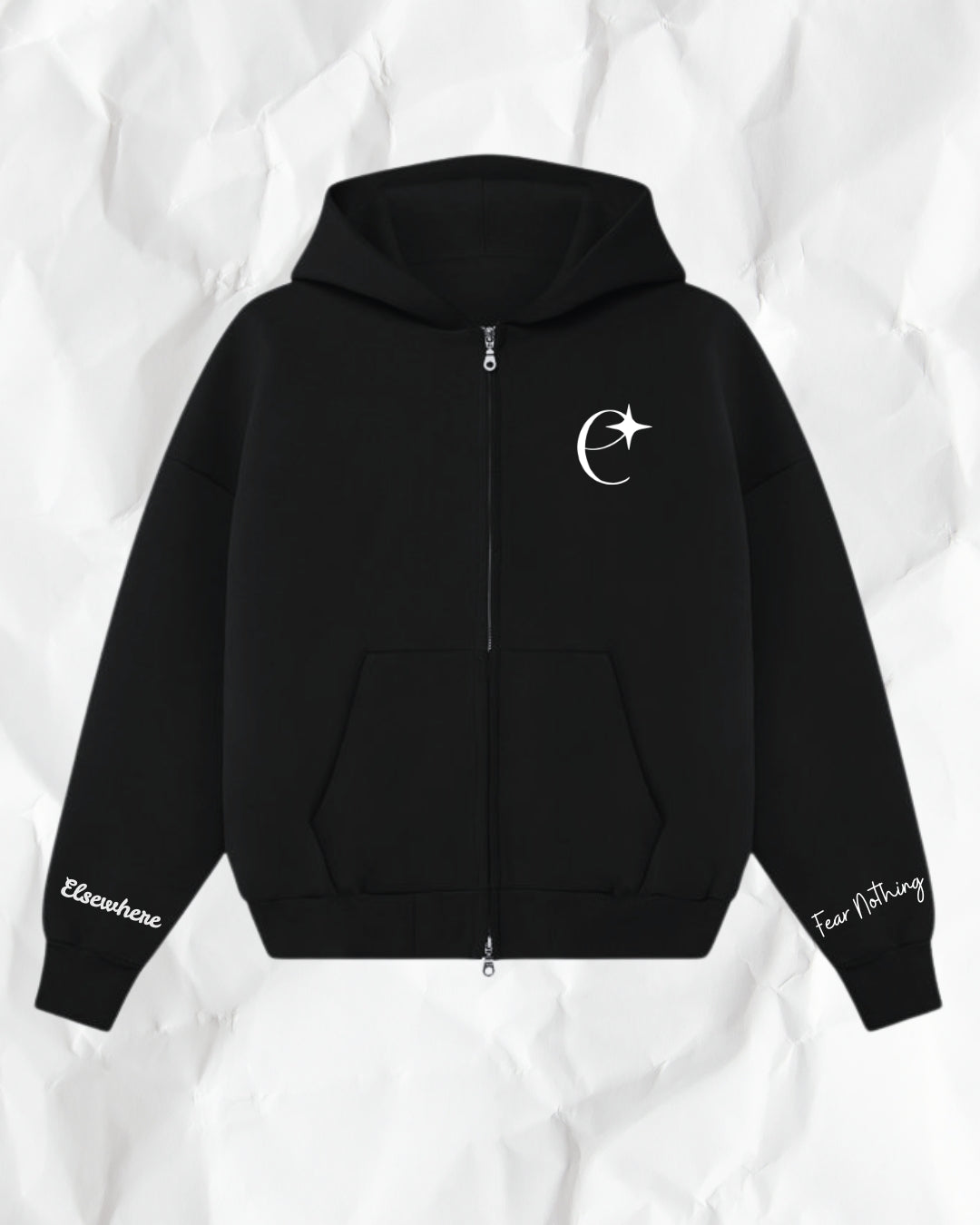 Average-  Zipper Hoodie