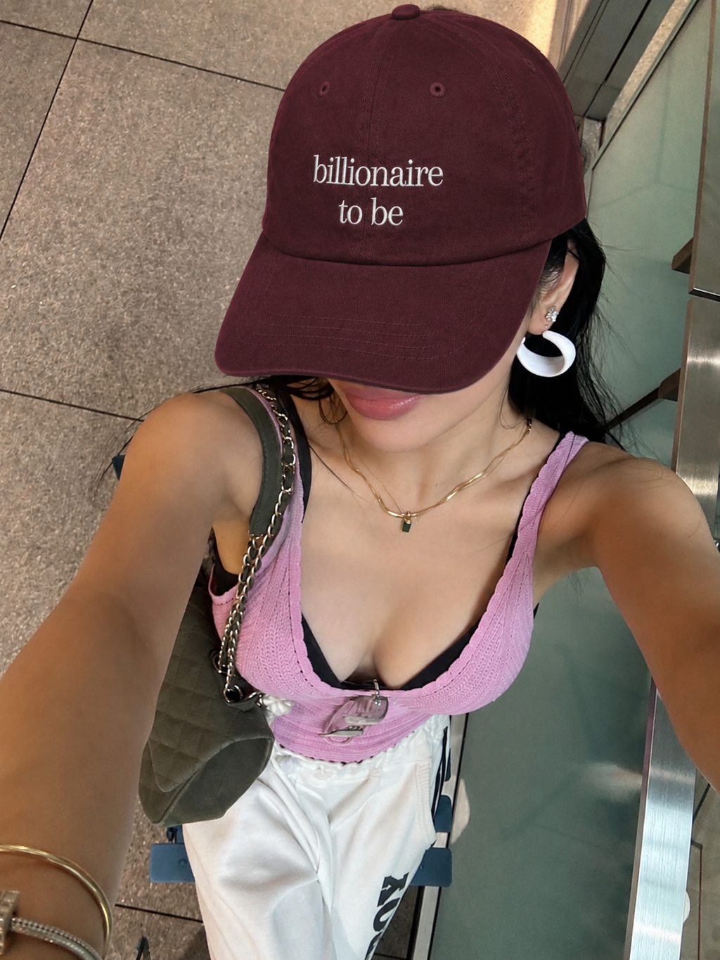 Billionaire -Maroon Cap Elsewhere Club
